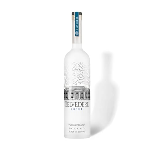 Belvedere Wodka Pure mit LED-Beleuchtung (1 x 3 l) von BELVEDERE