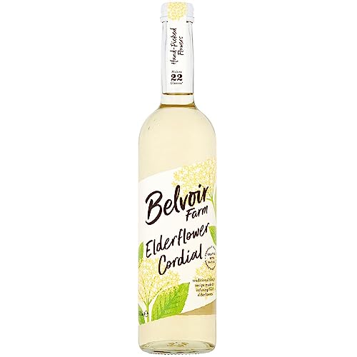 Belvoir Fruit Farms Elderflower Cordial (500 ml) - Packung mit 2 von Belvoir