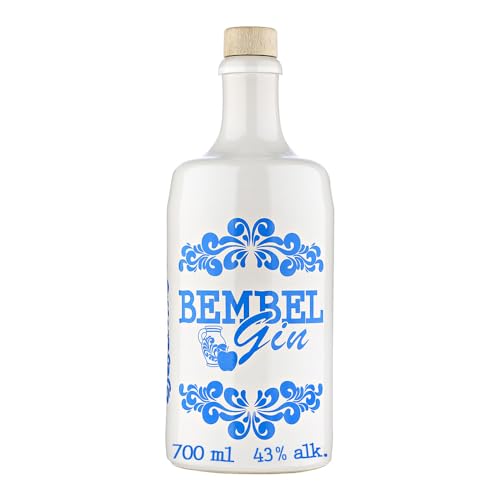 Bembel Gin 700ml Apfel Gin aus Hessen mit fruchtigem Apfel und Zitrone in traditionellem Steinkrug I Deutscher Apple Gin mit 43% vol. I Frankfurt Gin von Bembel Gin