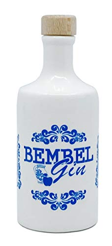 Bembel Gin Miniatur - das kleine Bembelchen - Apfel Gin in Original Miniatur Tonflasche aus Hessen (0,05l/43% vol.) von Bembel Gin