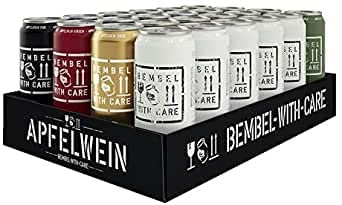 BEMBEL WITH CARE Apfelwein Gemischt 24 x 0,5 ltr. inkl. 6€ DPG Pfand von Bembel with Care