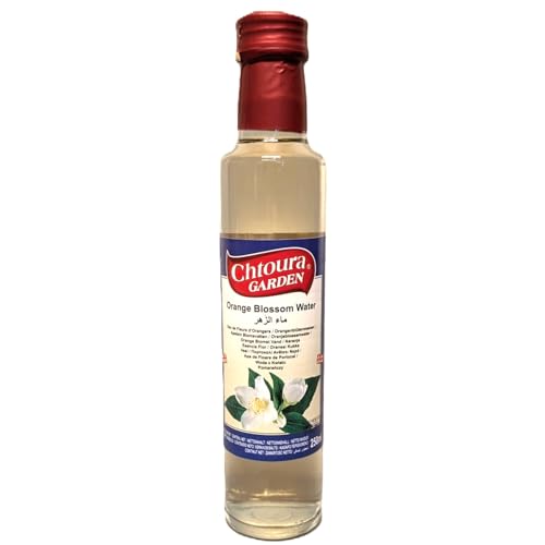 Orientalisches Orangenblütenwasser 250ml Glasflasche- ideal zum Backen und Kochen - Blütenwasser zur Aromatisierung von Süßspeisen, Backwaren und Getränken + Ben’s Garden Notizblock Set Orientalisches Orangenblütenwasser 250ml Glasflasche- ideal zum Backen und Kochen - Blütenwasser zur Aromatisierung von Süßspeisen, Backwaren und Getränken + Ben’s Garden Notizblock Set von Ben's Garden
