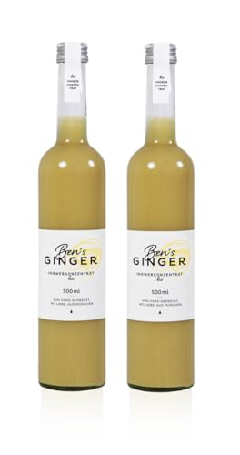 Ben's Ginger Ingwerkonzentrat "Ben's Ginger" aus Bayern (500 ml) - Bio (2) von Ben's Ginger