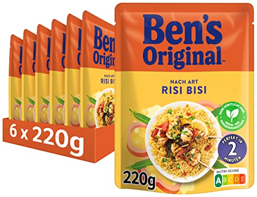 Ben's Original Express Reis Risi Bisi, 6 Packungen (6 x 220g) von Ben's Original