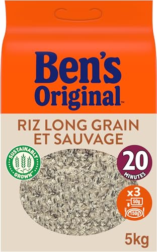 BEN'S ORIGINAL™ Loser Reis Langkorn & Wildreis 5kg von Ben's Original