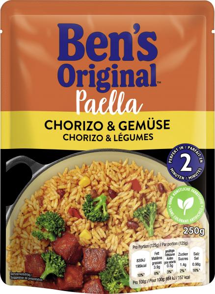 Ben's Original Paella Chorizo & Gemüse von Ben's Original