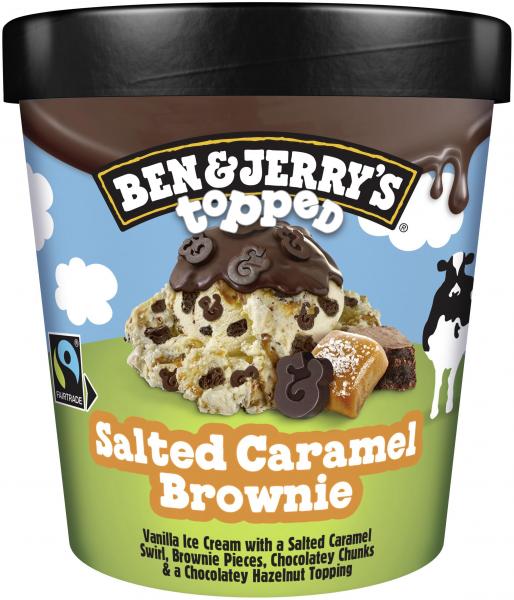 Ben & Jerry's Topped Salted Caramel Brownie von Ben & Jerry's