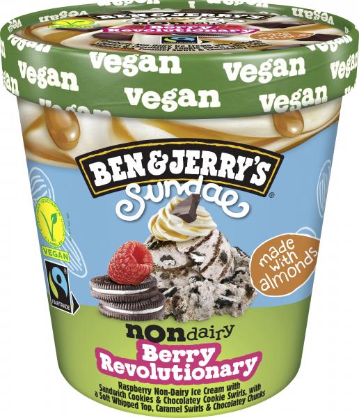 Ben & Jerrys Vegan Sundae Berry Revolutionary Non-Dairy Ice Cream von Ben & Jerry's
