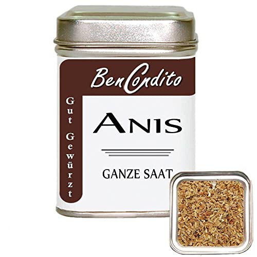 BenCondito I Anis - ganze Anissamen 80 Gramm Dose von Bencondito