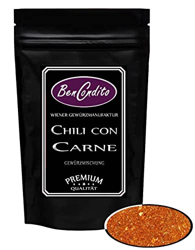 BenCondito I Chili con Carne Gewürz - Mexikanische Gewürzmischung für Chil con Carne 500g Aromabeutel von BenCondito