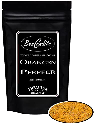 BenCondito I Orangenpfeffer - Fruchtige Pfeffermischung mit Orangen 1KG Großpackung von BenCondito