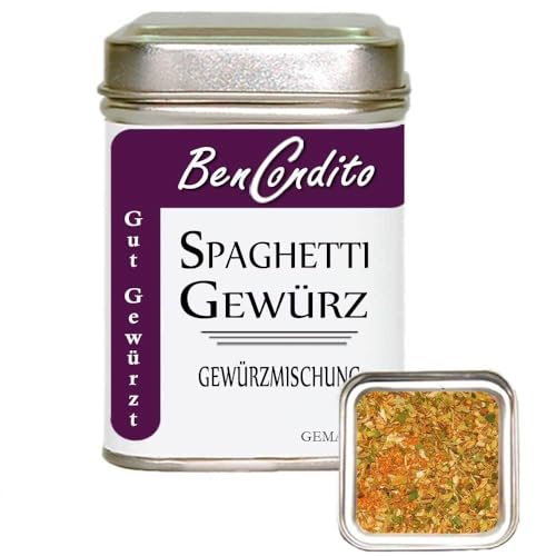 BenCondito I Spaghetti Gewürz - Gewürzmischung für Spaghetti Bolognese 90g Dose von Bencondito