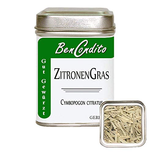 BenCondito I Zitronengras (Lemongras) - geschnitten 30 Gr. Dose von BenCondito