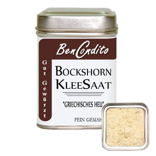 BenCondito I Bockshornkleesamen - Bockshornkleesaat gemahlen (Griechisches Heu) 90 Gramm von BenCondito