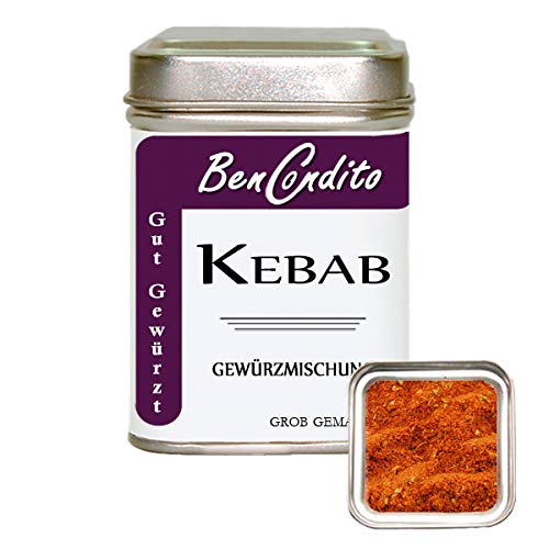 BenCondito I Kebab oder Döner Gewürz - Türkische Gewürzmischung 80 Gr. Dose von BenCondito