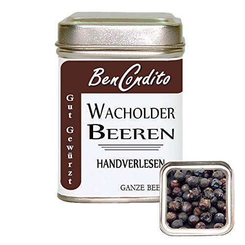 Wacholderbeeren - ganze getrocknete Wacholderbeeren 65 Gramm von BenCondito