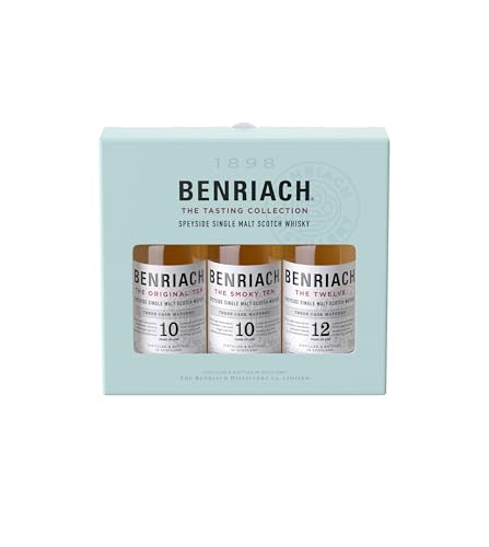 Benriach 3er Mini Set - Bnriach 10, Smokey 10 und 12 - Premium Single Malt Whiskies - EIn ideales Geschenkset - 3 x 0.05L/43% und 46% Vol. Benriach 3er Mini Set - Bnriach 10, Smokey 10 und 12 - Premium Single Malt Whiskies - EIn ideales Geschenkset - 3 x 0.05L/43% und 46% Vol. von BenRiach