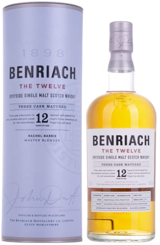 BenRiach THE TWELVE Single Malt Three Cask Matured 46% Volume 0 7l in Geschenkbox Whisky von BenRiach