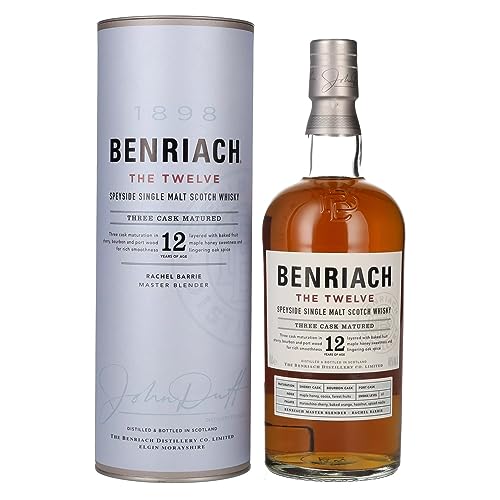 BenRiach THE TWELVE Single Malt Three Cask Matured 46% Volume 0 7l in Geschenkbox Whisky von BenRiach