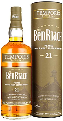 The BenRiach 21 Years Old TEMPORIS Peated Malt 46% Vol. 0,7l in Geschenkbox The BenRiach 21 Years Old TEMPORIS Peated Malt 46% Vol. 0,7l in Geschenkbox von BenRiach