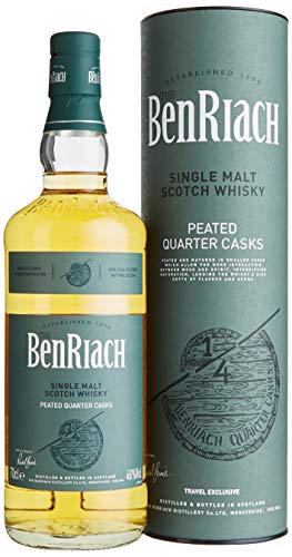 The BenRiach PEATED QUARTER CASKS Single Malt Scotch Whisky 46% Vol. 0,7l in Geschenkbox von Benriach