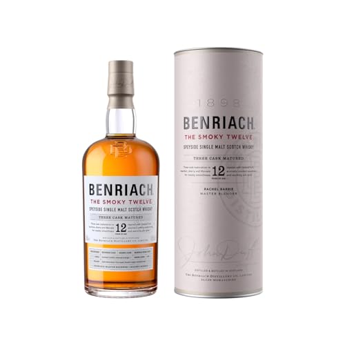 BenRiach THE SMOKY TWELVE Single Malt Three Cask Matured 46% Volume 0,7l in Geschenkbox Whisky von TheBenRiach