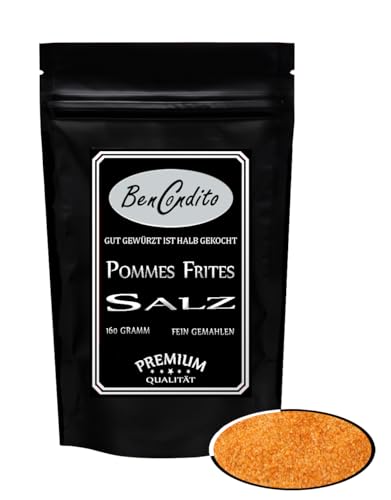 BenCondito I Pommes Frites Salzmischung - Salz für Pommes und Bratkartoffel 500g Aromabeutel von Bencondito