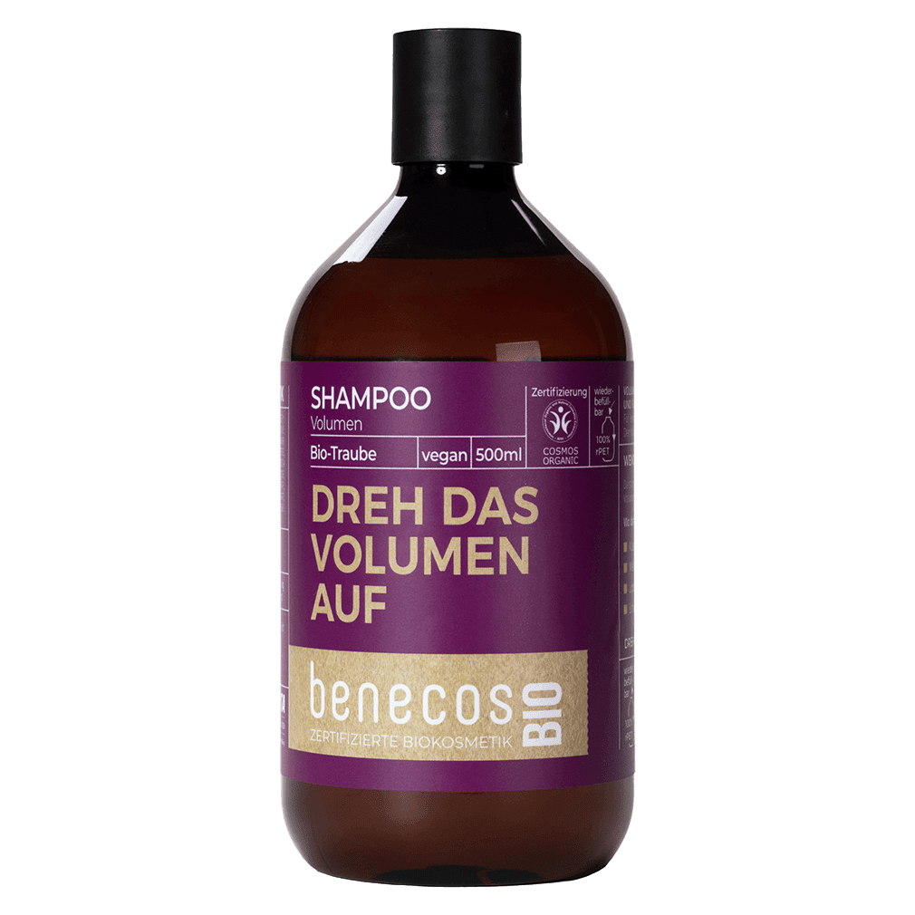 Shampoo Dreh das Volumen auf! von Benecos