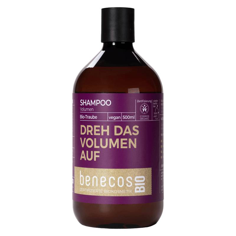 Shampoo Dreh das Volumen auf! von Benecos