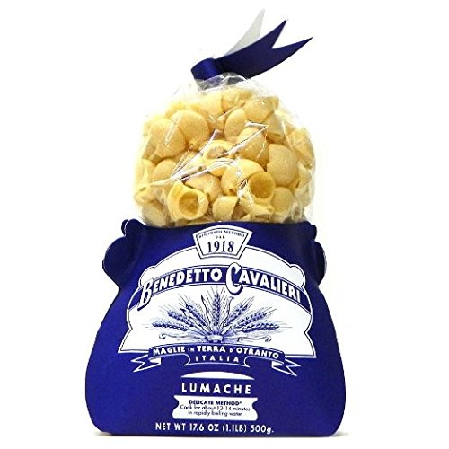 Benedetto Cavalieri Lumache Grießpasta, 499 ml, 4 Stück von Benedetto Cavalieri