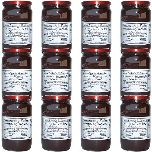 Konservierung von Montepulciano Pflaumen ohne Zuckerzusatz 12 Gläser 760 Gramm Konservierung von Montepulciano Pflaumen ohne Zuckerzusatz 12 Gläser 760 Gramm von Benedetto