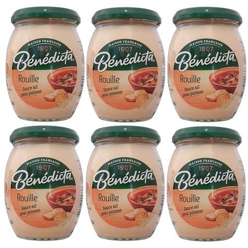 Benedicta © nA © bã Dicta Rouille Sauce Knoblauch Geschmack Fisch 260G (6er-Set) von Benedicta
