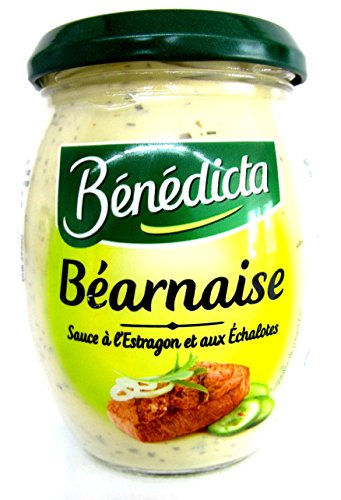 Benedicta Bearnaise Sauce Zwiebeln Schalotten Estragon 260 g Glas von Benedicta