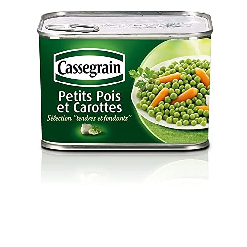 Cassegrain - Erbsen Und Karotten 3X465G - Petits Pois Et Carottes 3X465G - Preis Pro Einheit - Schnelle Lieferung von Benedicta