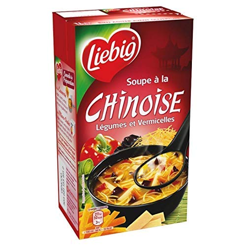 Liebig - Suppe in dem chinesischen Gemüse Vermicelli 7 1L - Packung mit 4 von LIEBIG