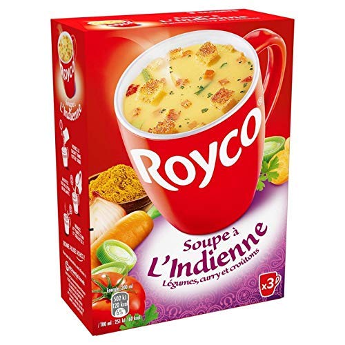 Royco Suppe, Indianer-Suppe, 75 g, 4 Stück von Benedicta