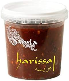 SAMIA Harissa Kunststofftöpfe, 150 g, 4 Stück von Benedicta