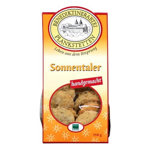 Benediktinerabtei Plankstetten | Plankstettener Gebäck Sonnentaler | Plätzchen aus Sonnenblumenkernen | Bio | 150g Benediktinerabtei Plankstetten | Plankstettener Gebäck Sonnentaler | Plätzchen aus Sonnenblumenkernen | Bio | 150g von Benediktinerabtei Plankstetten