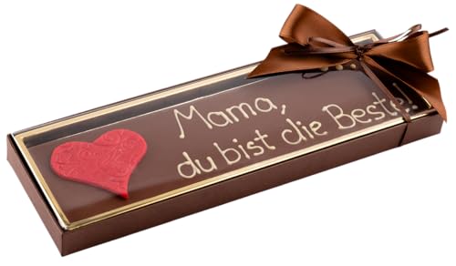Muttertag Schokolade Tafel "Mama, du bist die Beste!" - von Schokoladen-Sommelière Stefanie Bengelmann - handgemacht in der schwäbischen Manufaktur - Vollmilch 100g Muttertag Schokolade Tafel "Mama, du bist die Beste!" - von Schokoladen-Sommelière Stefanie Bengelmann - handgemacht in der schwäbischen Manufaktur - Vollmilch 100g von Bengelmann