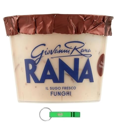 12x Giovanni Rana Sugo Fresco Funghi,Frische Pilzsauce Pesto 180g + Beni Culinari Kostenloser Schlüsselanhänger 12x Giovanni Rana Sugo Fresco Funghi,Frische Pilzsauce Pesto 180g + Beni Culinari Kostenloser Schlüsselanhänger von Beni Culinari