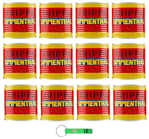 12x Simmenthal Trippa al Sugo - Kutteln in Soße - Leckeres Typisch Italienisches Rezept - Dosen à 420g + Beni Culinari Kostenloser Schlüsselanhänger von Beni Culinari