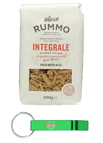 32er-Pack Rummo Pasta Mista Integrale N°74,Vollkornnudeln Nudeln Vollkorn Italienische Pasta 500g + Beni Culinari Kostenloser Schlüsselanhänger 32er-Pack Rummo Pasta Mista Integrale N°74,Vollkornnudeln Nudeln Vollkorn Italienische Pasta 500g + Beni Culinari Kostenloser Schlüsselanhänger von Beni Culinari