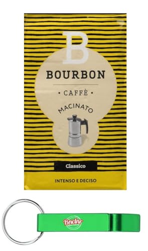 40er-Pack Lavazza Bourbon Caffè Macinato Classico,Gemahlener Kaffee 250g + Beni Culinari Kostenloser Schlüsselanhänger 40er-Pack Lavazza Bourbon Caffè Macinato Classico,Gemahlener Kaffee 250g + Beni Culinari Kostenloser Schlüsselanhänger von Beni Culinari