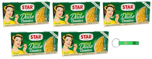 5x Star Il Mio Dado Classico,Brühwürfel Brühe,Kartons mit 10 Würfeln + Beni Culinari Kostenloser Schlüsselanhänger 5x Star Il Mio Dado Classico,Brühwürfel Brühe,Kartons mit 10 Würfeln + Beni Culinari Kostenloser Schlüsselanhänger von Beni Culinari