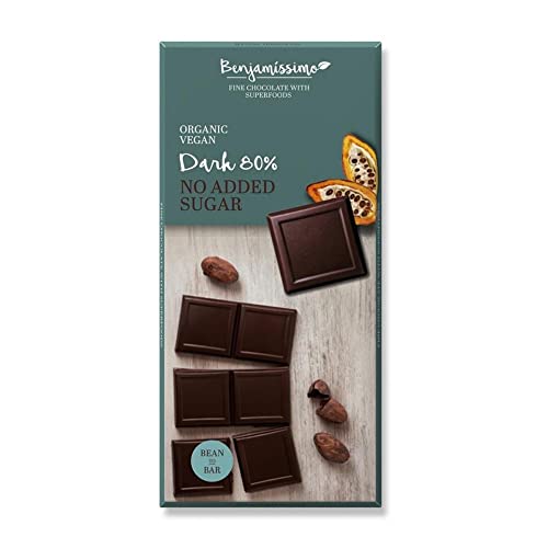 Benjamissimo Organic Chocolate Dark 80% 70g von Benjamissimo
