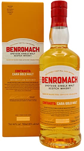 Benromach CARA GOLD Speyside Single Malt Scotch Whisky 46% Vol. 0,7l in Geschenkbox von Hard To Find