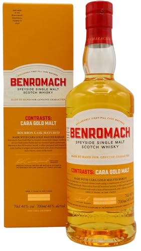 Benromach CARA GOLD Speyside Single Malt Scotch Whisky 46% Vol. 0,7l in Geschenkbox von Hard To Find