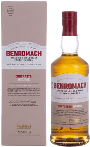 Benromach Contrasts Organic 46Prozentvol. Speyside Scotch Single Malt Whisky (1 x 0.7 l) von Benromach