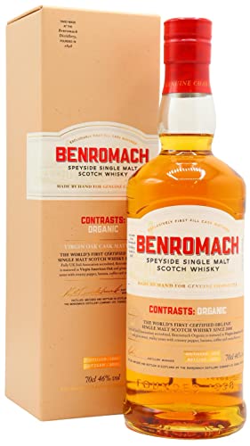 Benromach - Contrasts - Organic Single Malt - 2012 8 year old Whisky von Benromach
