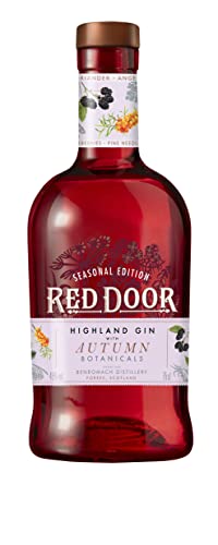 Benromach Red Door Highland Gin with Autumn Botanicals 45% Vol. | Seasonal Edition Gin (1 x 0.7 l) von Benromach